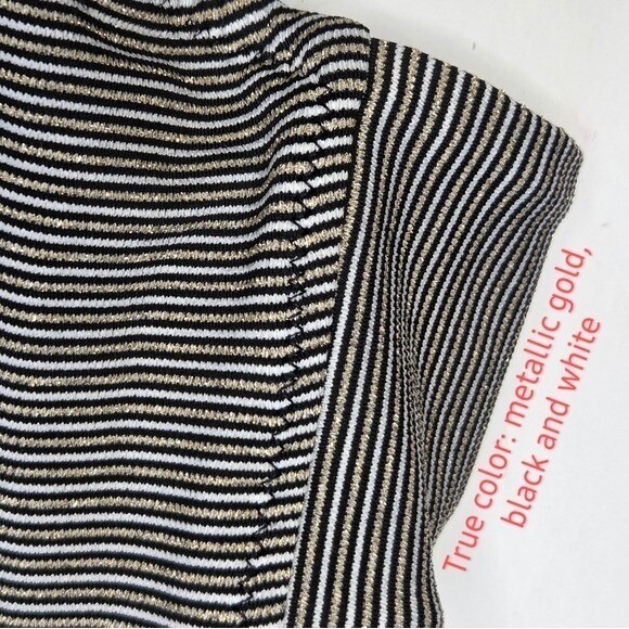 Shade and Shore Gold and Black One Piece Swimsuit with Side Cutouts Size Small - Picture 3 of 15